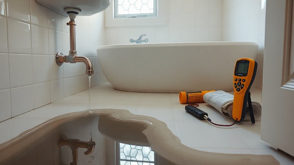 Insurer-ready escape of water trace and access report in Hammersmith